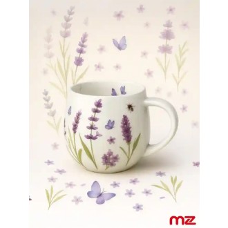 Porcelánová šálka DUO Lavender Grace edition